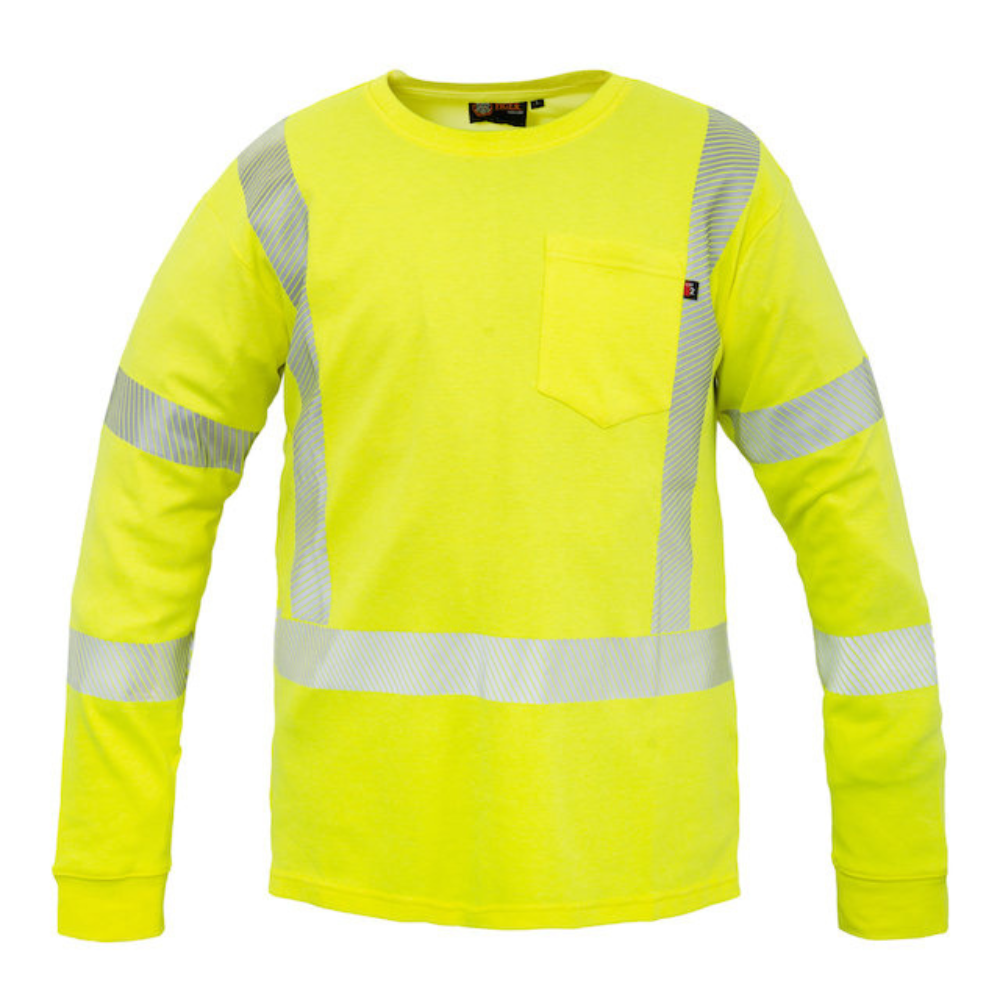 UKR® Hi-Vis Long Sleeve Polo Shirt