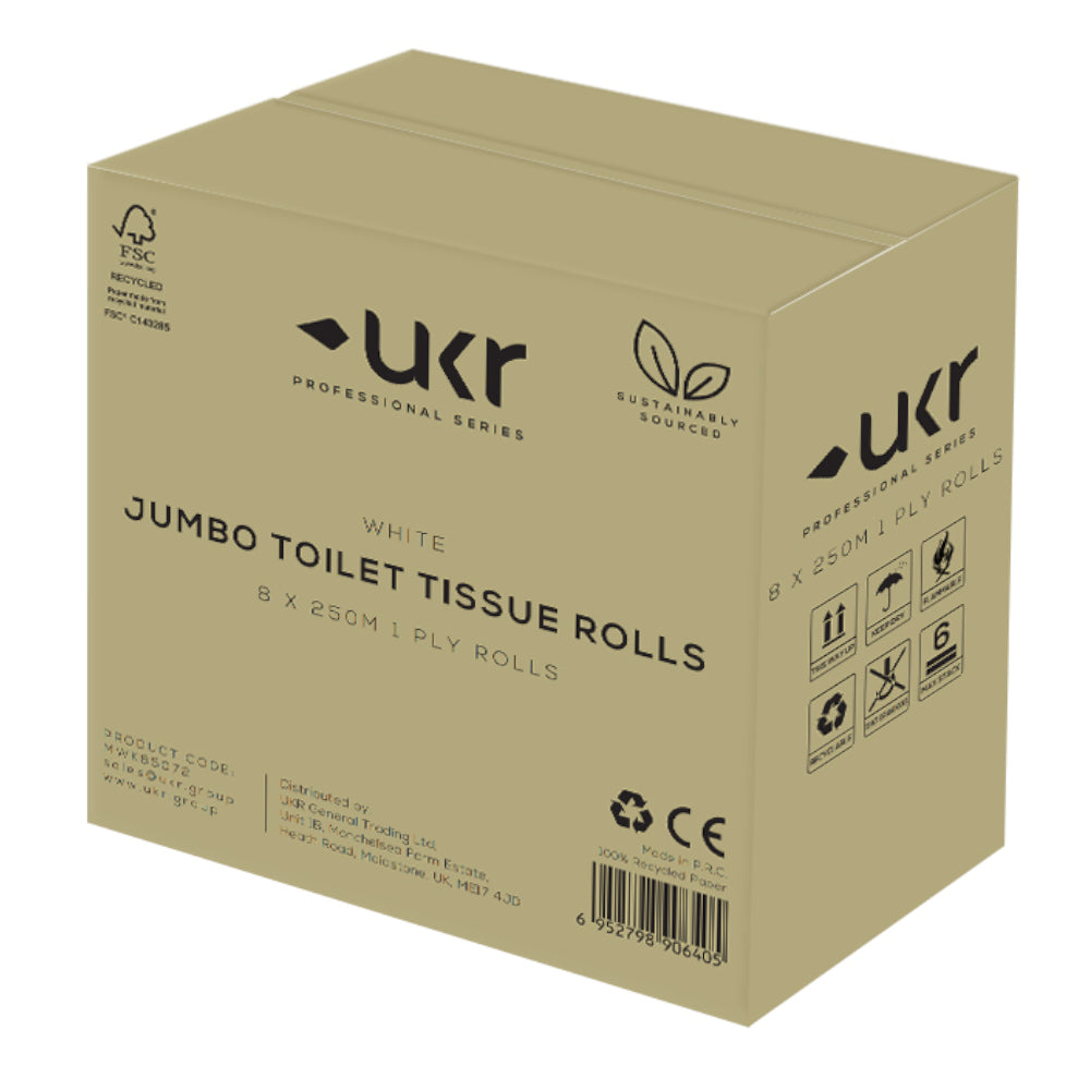 UKR® Jumbo Toilet Tissue Roll