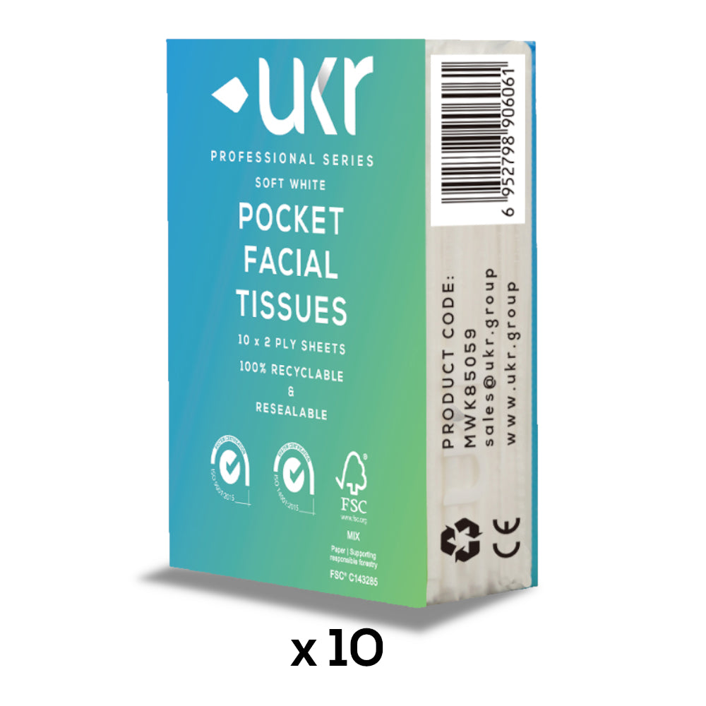 UKR® Soft White Pocket Tissue