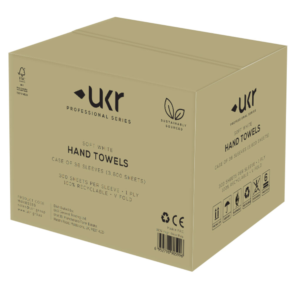 UKR® Bulk Pack Hand Towels