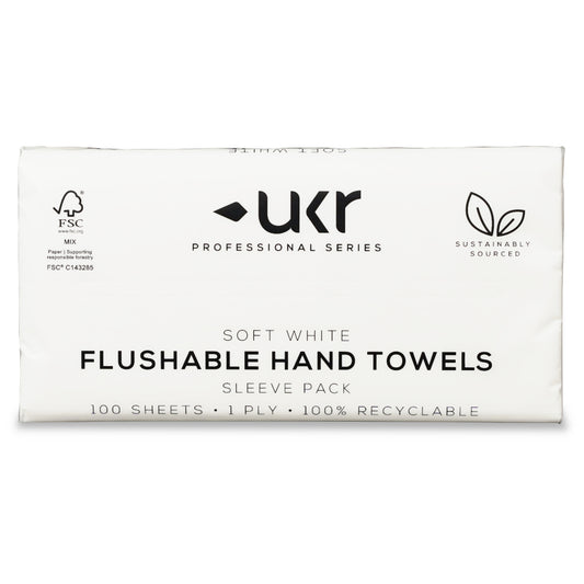 UKR® Flushable Hand Towels