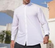 UKR Men's Long Sleeve Oxford Shirt with Logo