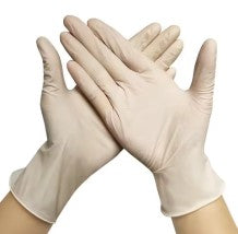 UKR® Biodegradable Latex Powder Free Gloves - Natural Colour