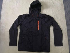 UKR® Black Waterproof Jacket