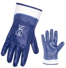 UKR® Heavy Knitwrist Fully Coated Nitrile Glove
